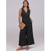 image:imageANRABESS Women Jumpsuits Sleeveless V Neck Elegant Dressy Casual Backless One Piece Pants Romper 2026 Summer OutfitsBlack