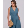 image:imageANRABESS Women Jumpsuits Sleeveless V Neck Elegant Dressy Casual Backless One Piece Pants Romper 2026 Summer OutfitsLake