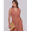 image:imageANRABESS Women Jumpsuits Sleeveless V Neck Elegant Dressy Casual Backless One Piece Pants Romper 2026 Summer OutfitsRust