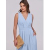 image:imageANRABESS Women Jumpsuits Sleeveless V Neck Elegant Dressy Casual Backless One Piece Pants Romper 2026 Summer OutfitsSky