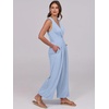 image:imageANRABESS Women Jumpsuits Sleeveless V Neck Elegant Dressy Casual Backless One Piece Pants Romper 2026 Summer OutfitsSky