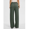 image:imageANRABESS Women Wide Leg Linen Palazzo Pants Casual Elastic Waist Drawstring Flowy Loose Beach Travel Trousers with PocketsGreen