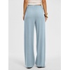 image:imageANRABESS Women Wide Leg Linen Palazzo Pants Casual Elastic Waist Drawstring Flowy Loose Beach Travel Trousers with PocketsLight Blue