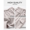 image:imageANRABESS Womens Summer Shorts 2026 Dressy Casual Hiking Cargo Shorts Trendy Outdoor Outfits 6 PocketsBeige
