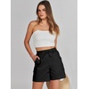 image:imageANRABESS Womens Summer Shorts 2026 Dressy Casual Hiking Cargo Shorts Trendy Outdoor Outfits 6 PocketsBlack