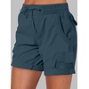 image:imageANRABESS Womens Summer Shorts 2026 Dressy Casual Hiking Cargo Shorts Trendy Outdoor Outfits 6 PocketsBlue Cyan