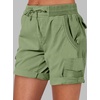 image:imageANRABESS Womens Summer Shorts 2026 Dressy Casual Hiking Cargo Shorts Trendy Outdoor Outfits 6 PocketsGreen