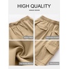 image:imageANRABESS Womens Summer Shorts 2026 Dressy Casual Hiking Cargo Shorts Trendy Outdoor Outfits 6 PocketsKhaki