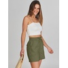 image:imageANRABESS Womens Summer Shorts 2026 Dressy Casual Hiking Cargo Shorts Trendy Outdoor Outfits 6 PocketsOlive