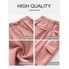 image:imageANRABESS Womens Summer Shorts 2026 Dressy Casual Hiking Cargo Shorts Trendy Outdoor Outfits 6 PocketsPink