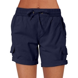 image:imageANRABESS Womens Summer Shorts 2026 Dressy Casual Hiking Cargo Shorts Trendy Outdoor Outfits 6 PocketsNavy Blue