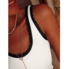 image:imageANRABESS Women Tank Tops Scoop Neck Ribbed Knit Summer Sweater 2026 Sleeveless Casual Shirts Cute Beach Vacation ClothesWhite Black