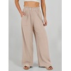 image:imageANRABESS Womens Linen Pants 2026 Summer Casual Loose Wide Leg Palazzo Pants High Waist Flowy Beach Trousers Work OutfitsApricot
