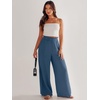 image:imageANRABESS Womens Linen Pants 2026 Summer Casual Loose Wide Leg Palazzo Pants High Waist Flowy Beach Trousers Work OutfitsDeep Blue