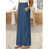 image:imageANRABESS Womens Linen Pants 2026 Summer Casual Loose Wide Leg Palazzo Pants High Waist Flowy Beach Trousers Work OutfitsDeep Blue