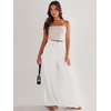 image:imageANRABESS Womens Linen Pants 2026 Summer Casual Loose Wide Leg Palazzo Pants High Waist Flowy Beach Trousers Work OutfitsWithe Cream
