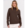 image:imageANRABESS Turtleneck Sweaters for Women Long Sleeve Dressy Casual Soft Knitted Button Pullover Tops 2026 Fall Winter ClothesChocola
