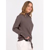 image:imageANRABESS Turtleneck Sweaters for Women Long Sleeve Dressy Casual Soft Knitted Button Pullover Tops 2026 Fall Winter ClothesNutmeg