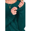image:imageANRABESS Womens 100 Wool Sweaters Crewneck Long Sleeve Work Business Casual Basic Sweater Tops 2026 Fall OutfitsLake