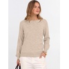 image:imageANRABESS Womens Long Sleeve Rolled Neck Casual Soft Lightweight Basic Pullover Sweater Top 2026 Fall Shirt Work OutfitsAlmond
