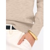 image:imageANRABESS Womens Long Sleeve Rolled Neck Casual Soft Lightweight Basic Pullover Sweater Top 2026 Fall Shirt Work OutfitsAlmond