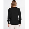 image:imageANRABESS Womens Long Sleeve Rolled Neck Casual Soft Lightweight Basic Pullover Sweater Top 2026 Fall Shirt Work OutfitsBlack