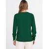 image:imageANRABESS Womens Long Sleeve Rolled Neck Casual Soft Lightweight Basic Pullover Sweater Top 2026 Fall Shirt Work OutfitsForest Green