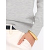 image:imageANRABESS Womens Long Sleeve Rolled Neck Casual Soft Lightweight Basic Pullover Sweater Top 2026 Fall Shirt Work OutfitsLight Grey