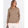 image:imageANRABESS Womens Long Sleeve Rolled Neck Casual Soft Lightweight Basic Pullover Sweater Top 2026 Fall Shirt Work OutfitsTan