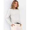 image:imageANRABESS Womens Long Sleeve Rolled Neck Casual Soft Lightweight Basic Pullover Sweater Top 2026 Fall Shirt Work OutfitsWhite