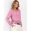 image:imageANRABESS Womens Long Sleeve V Neck Basic Sweaters  Classic Pullover TopsSoft LooseBusiness Casual WorkTravel VacationAll Day WearFall Spring OutfitsWinter Layer ClothingCoral Pink