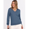 image:imageANRABESS Womens Long Sleeve V Neck Basic Sweaters  Classic Pullover TopsSoft LooseBusiness Casual WorkTravel VacationAll Day WearFall Spring OutfitsWinter Layer ClothingDeep Blue