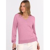 image:imageANRABESS Womens Long Sleeve V Neck Basic Sweaters  Classic Pullover TopsSoft LooseBusiness Casual WorkTravel VacationAll Day WearFall Spring OutfitsWinter Layer ClothingCoral Pink
