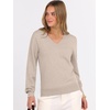 image:imageANRABESS Womens Long Sleeve V Neck Basic Sweaters  Classic Pullover TopsSoft LooseBusiness Casual WorkTravel VacationAll Day WearFall Spring OutfitsWinter Layer ClothingAlmond