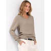 image:imageANRABESS Womens Long Sleeve V Neck Basic Sweaters  Classic Pullover TopsSoft LooseBusiness Casual WorkTravel VacationAll Day WearFall Spring OutfitsWinter Layer ClothingLight Camel