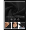 image:imageANRABESS Womens Wool Blend Long Sleeve V Neck Shirts  Comfy Soft Top Slim Fit Knit Daily Travel Going Out Clothes Basic Casual Fall Spring Transition OutfitsBlack
