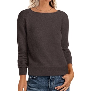 image:imageANRABESS Womens Long Sleeve Rolled Neck Casual Soft Lightweight Basic Pullover Sweater Top 2026 Fall Shirt Work OutfitsDeep Taupe