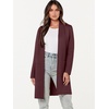 image:imageANRABESS Cardigan Sweater for Women Casual 2026 Fall Fashion Coat Long Sleeve Open Front Knit Coatigan OutwearBurgundy