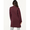 image:imageANRABESS Cardigan Sweater for Women Casual 2026 Fall Fashion Coat Long Sleeve Open Front Knit Coatigan OutwearBurgundy
