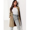 image:imageANRABESS Cardigan Sweater for Women Casual 2026 Fall Fashion Coat Long Sleeve Open Front Knit Coatigan OutwearKhaki