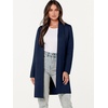 image:imageANRABESS Cardigan Sweater for Women Casual 2026 Fall Fashion Coat Long Sleeve Open Front Knit Coatigan OutwearNavy Blue
