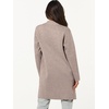 image:imageANRABESS Cardigan Sweater for Women Casual 2026 Fall Fashion Coat Long Sleeve Open Front Knit Coatigan OutwearRed Khaki