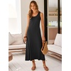 image:imageANRABESS Maxi Dresses for WomenScoop Neck Sleeveless Long Tank DressSummer Casual Sundress for BeachTravel amp VacationBlack