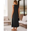 image:imageANRABESS Maxi Dresses for WomenScoop Neck Sleeveless Long Tank DressSummer Casual Sundress for BeachTravel amp VacationBlack