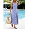 image:imageANRABESS Maxi Dresses for WomenScoop Neck Sleeveless Long Tank DressSummer Casual Sundress for BeachTravel amp VacationBlue White Floral