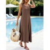 image:imageANRABESS Maxi Dresses for WomenScoop Neck Sleeveless Long Tank DressSummer Casual Sundress for BeachTravel amp VacationCoffee