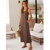 image:imageANRABESS Maxi Dresses for WomenScoop Neck Sleeveless Long Tank DressSummer Casual Sundress for BeachTravel amp VacationCoffee