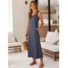 image:imageANRABESS Maxi Dresses for WomenScoop Neck Sleeveless Long Tank DressSummer Casual Sundress for BeachTravel amp VacationDeep Grey