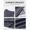 image:imageANRABESS Maxi Dresses for WomenScoop Neck Sleeveless Long Tank DressSummer Casual Sundress for BeachTravel amp VacationDeep Grey