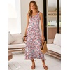 image:imageANRABESS Maxi Dresses for WomenScoop Neck Sleeveless Long Tank DressSummer Casual Sundress for BeachTravel amp VacationFloral Blue Pink